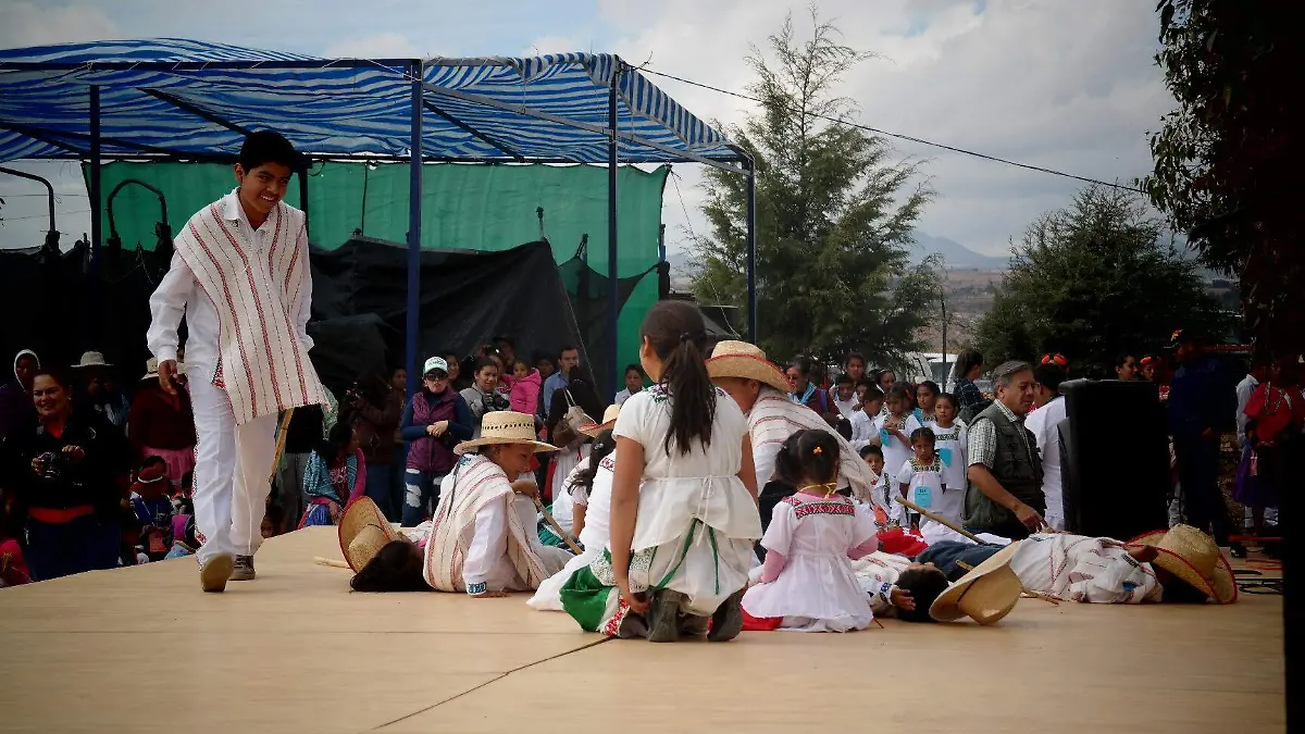 Los niños de la zona indígena presentarán números musicales en su lengua materna.